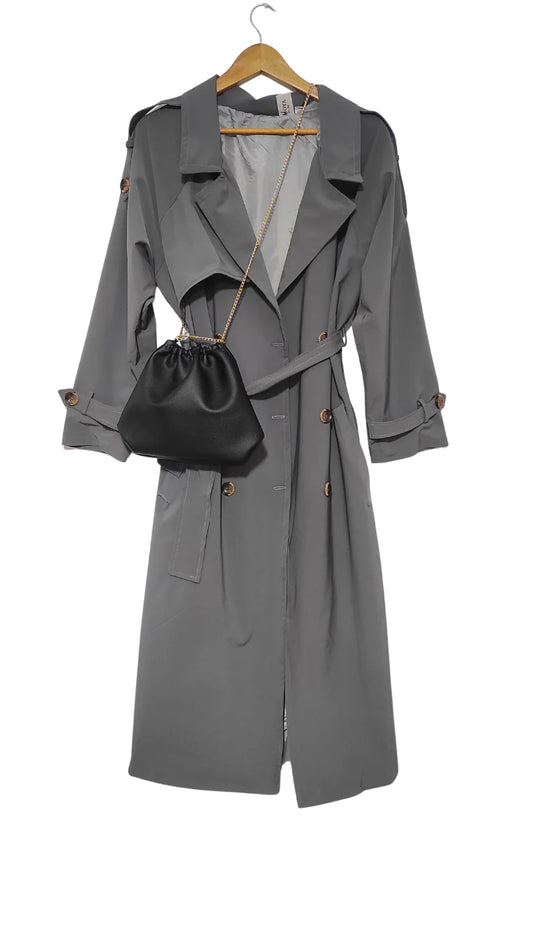 Trench-coat toile